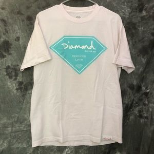 Diamond Certified Lifer White T shirt